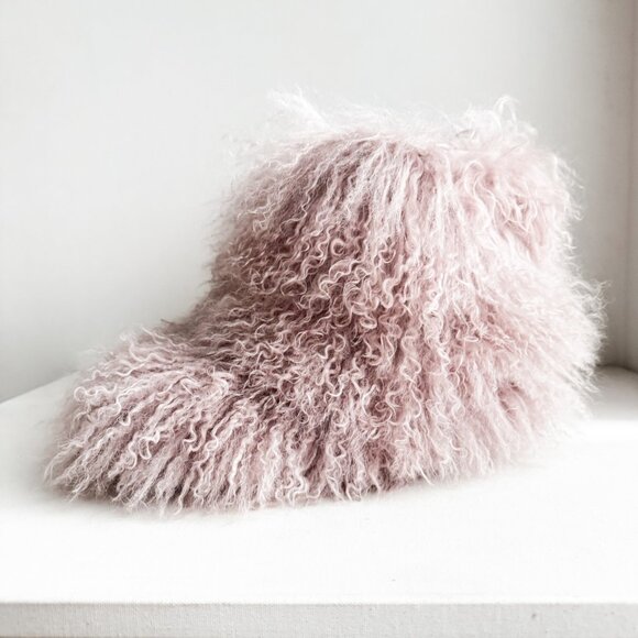 UGG Shoes - UGG Classic Short Fluff Momma Boots Dusty Pink 39